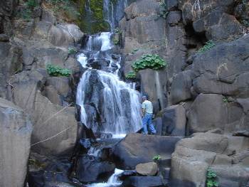 Pool at bottom